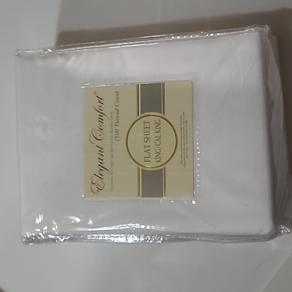 Flat sheet for a King size bed